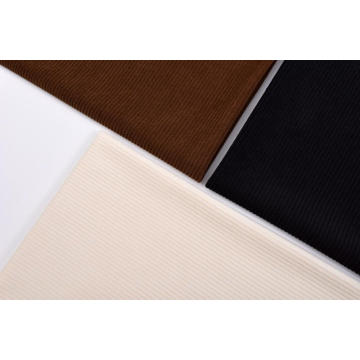 Polyester Corduroy Fabric single sided Corduroy material